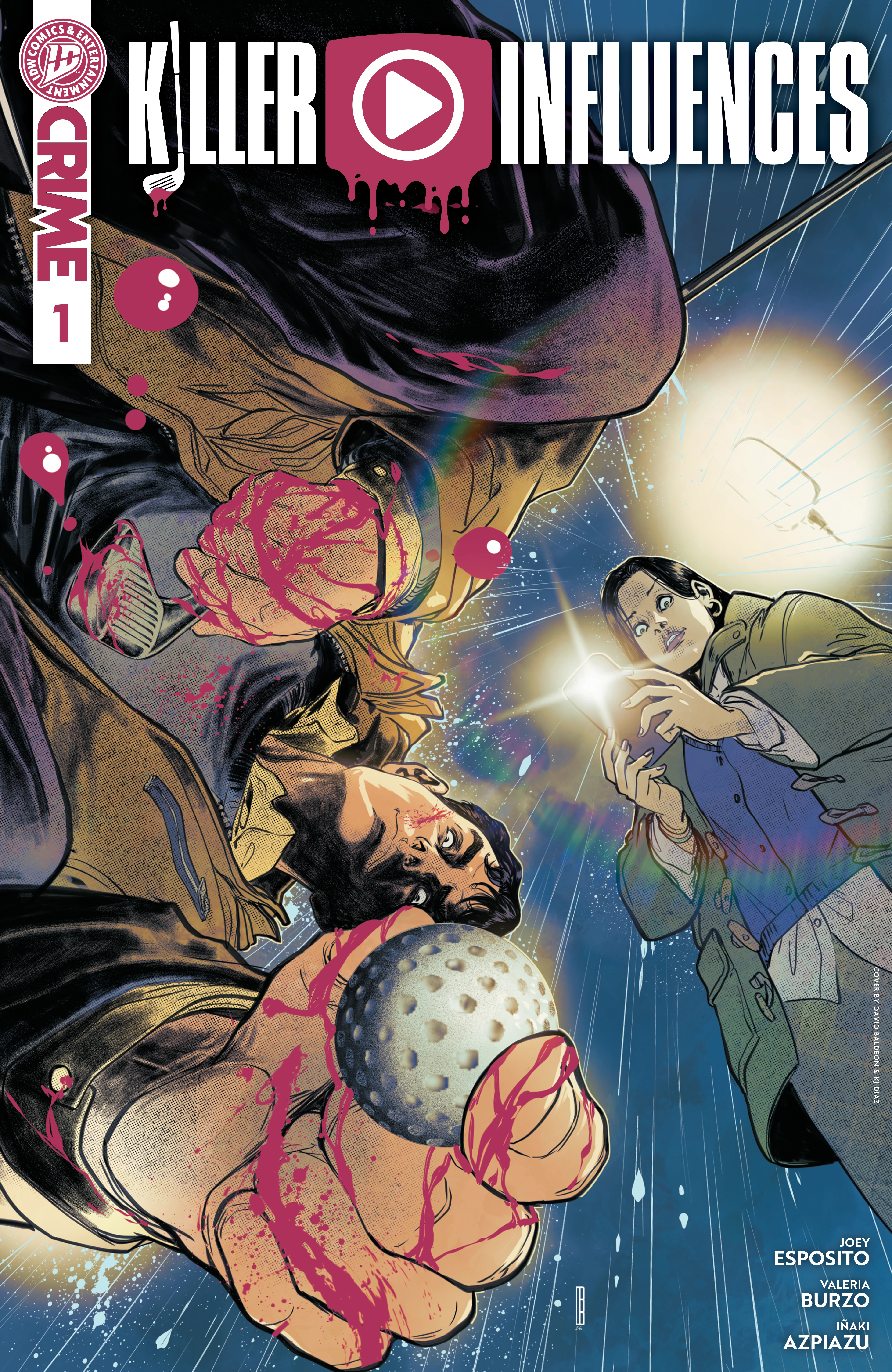 Killer Influences #1 (IDW Publishing, 2026) cover